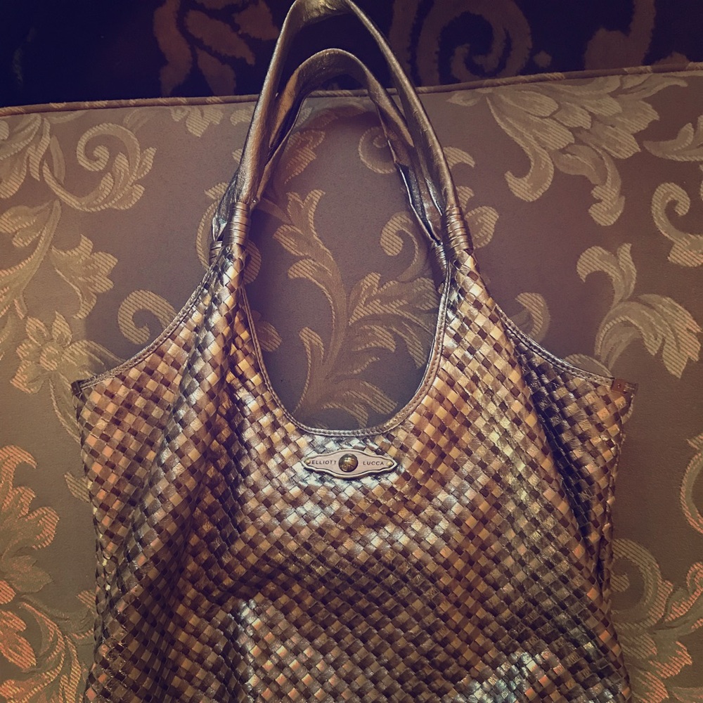 Elliot Luca beautiful metallic purse
